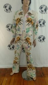Pollinator Suit 42 bells cotton canvas airbrushed Bees
