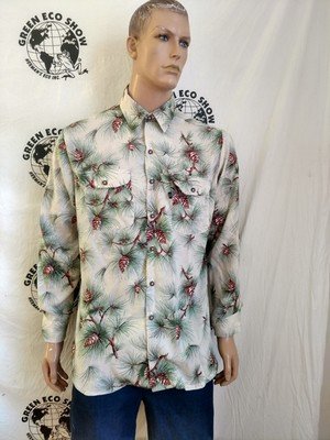 Rayon Pinecone Shirt  L