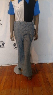 Engineer Striped Bells Jeans  36  X 32 denim