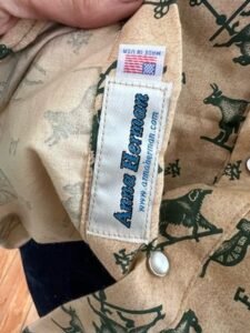 Weathervane Cowboy Shirt L by A Herman