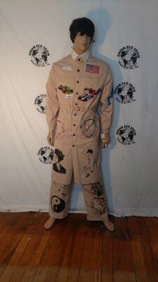 Nat Color Org Cotton Asian Graphics