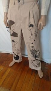 Nat Color Org Cotton Asian Graphics
