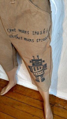 Hermans Eco Organic Cotton Robot Shorts  36