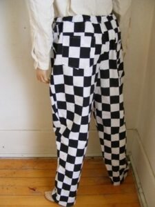Chefs Pants M X 32 drawstring Cotton