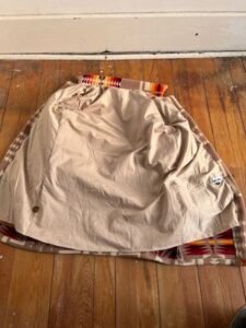 Chief Joeseph Wool  Blanket Coat L
