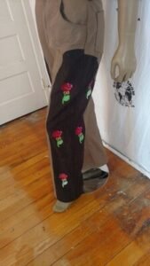 Mens suit embellished 42 