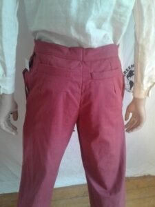 Red Steampunk Pants 33"  x 32 USA Hermans 