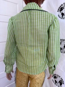Anna Hermans Big Collar Shirt Green L