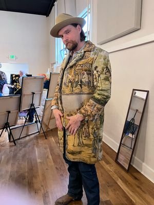 Tapestry Coat L 