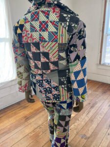 Mens Quilted Suit