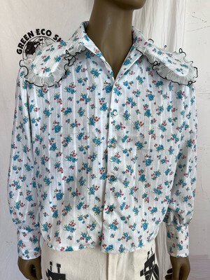 Hermans Big Collar Mens Shirt L USA 