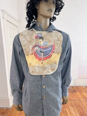 Dancer Western Bib Shirt L 