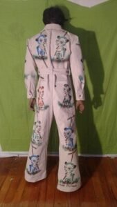Gardening Panda Jumpsuit L Graffiti