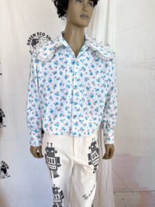 Hermans Big Collar Mens Shirt L USA 