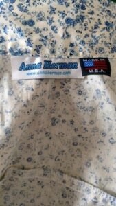 Mens Gaucho Short Sleeve Flowered Shirt  M  to L