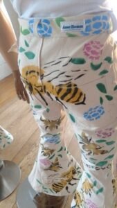 Pollinator Bee Pants Air brushed 31"  Bells