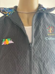 Embroidered Quilted Jacket M -L 