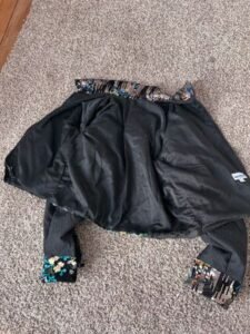 Embroidered Quilted Jacket M -L 
