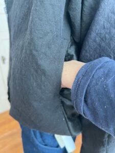 Embroidered Quilted Jacket M -L 