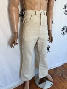 Mens High waisted Canvas Bells  S 29 -30