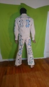 Gardening Panda Mens Suit 42 pants 32"
