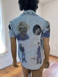 Black People Jacket Air brushed L