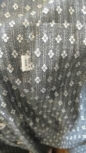 Mens Gaucho Print Sm Flowers  Blk gray L USA