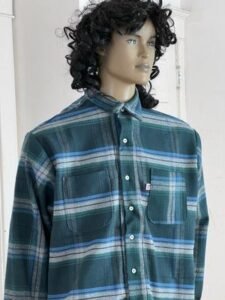 Flannel Plaid Shirt XL 