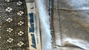 Mens Gaucho Print Sm Flowers  Blk gray L USA