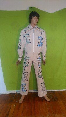 Gardening Panda Mens Suit 42 pants 32"