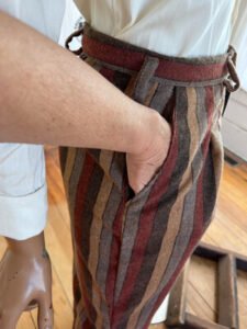 Mens Wool Striped Western Suit Vaquero sz 40 