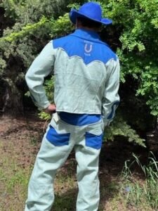 Mens Western Smiley 40 Suit Let'er Buck