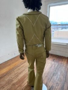 Studded Vaquero Rockabilly Suit Motorcycle  Western 41 34" W 