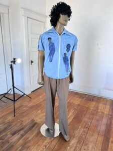 Black People Jacket Air brushed L