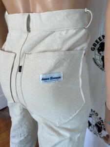 Mens High waisted Canvas Bells  S 29 -30
