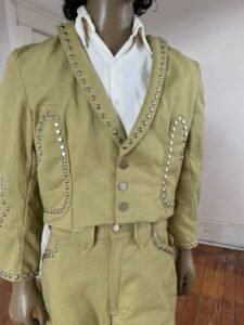 Studded Vaquero Rockabilly Suit Motorcycle  Western 41 34" W 