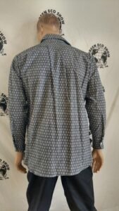 Mens Gaucho Print Sm Flowers  Blk gray L USA