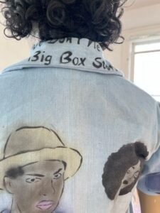 Black People Jacket Air brushed L