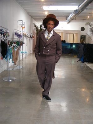 Gaberdine Tux Tails Suit 42