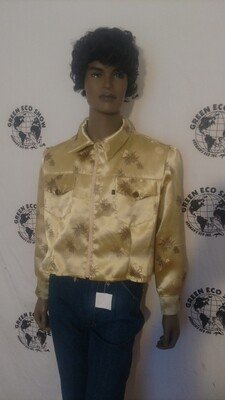 Mens Silk Jacket Vaquereo L 42