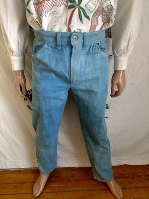Organic Cotton grown in Texas  Natural indigo  34 X 34