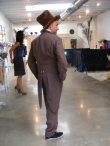 Gaberdine Tux Tails Suit 42