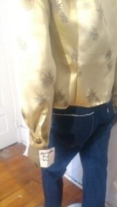 Mens Silk Jacket Vaquereo L 42