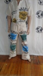 Potato Farmer Butte  airbrushed Jeans 34