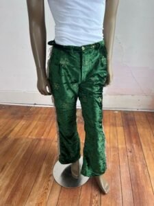 Men's Suit Set Velvet Sequins L