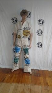 Potato Farmer Butte  airbrushed Jeans 34