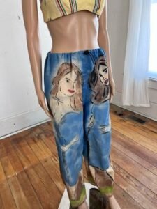 Air Brushed Rapper Pants M Drawstring