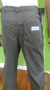 Mens Corduroy Silver trim Pants 38" 