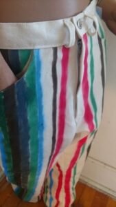 Striped Jeans Heermans 30" X 30  Airbrushed Bells