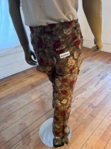 Mens Flowered Jeans 33"Bells